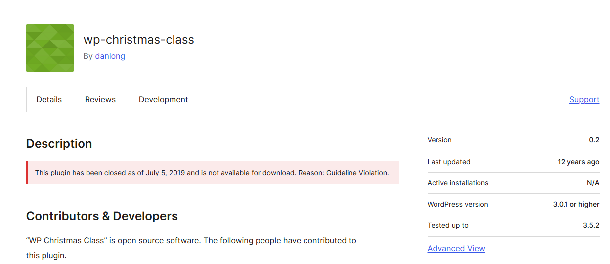 WP Christmas Class - WP Christmas Plugin