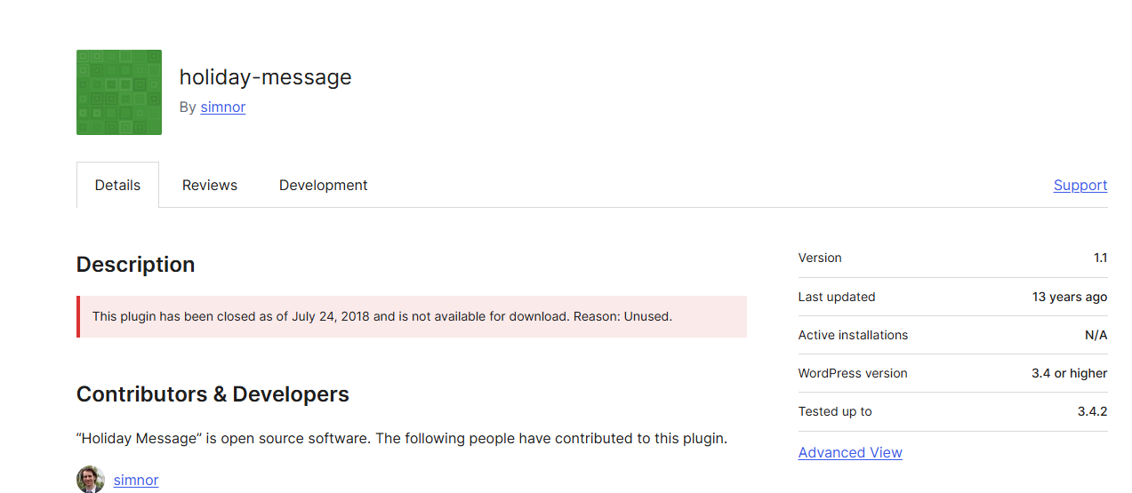 Christmas Wishes – Holiday Message - WordPress Christmas Plugin Free