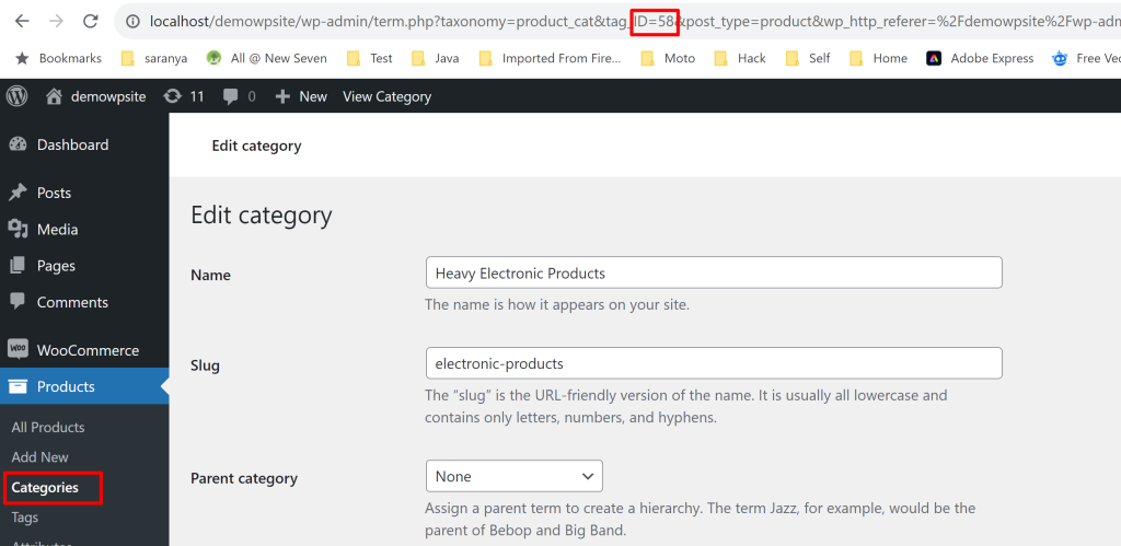 Payment Method for Specific Category